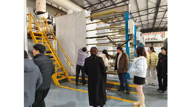 润翔投资有限公司领导参观公司下属河北曲阳友源热力和雄岳热力